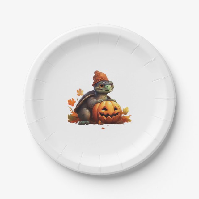 Happy Halloween Day - Funny Halloween Classic T-Sh Pappteller (Vorderseite)