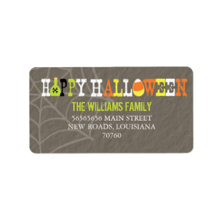 Happy Halloween (Der beste Preis von heute) Adressaufkleber