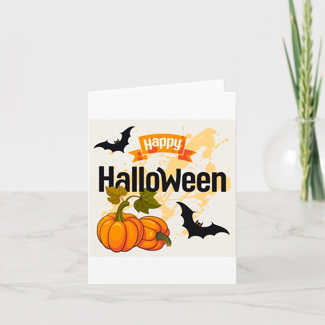 Happy Halloween Design Karte (Von Creator hochgeladen)