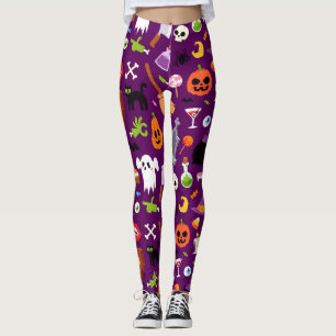 Happy Halloween Design Leggings