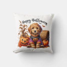 Happy Halloween Dogg Funny Design Kissen