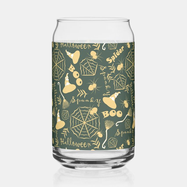Happy Halloween Dosenglas (Vorderseite)