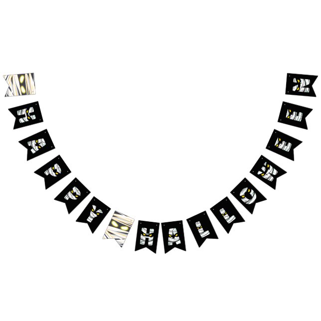 Happy Halloween drapeaux de Bunting sur le thème d (Tout)