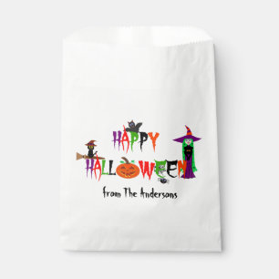 Happy Halloween Favor Bags Geschenktütchen