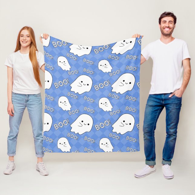 Happy Halloween Fleecedecke (Beispiel)