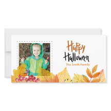 Happy Halloween Foto Card