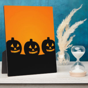 Happy Halloween Fotoplatte