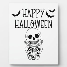 Happy Halloween Fotoplatte