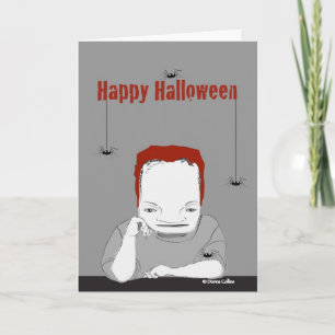 Happy Halloween Frankenstein Card Karte
