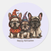 Happy Halloween French Bulldogs