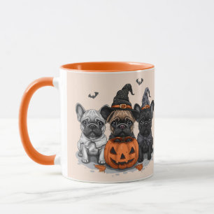 Happy Halloween French Bulldogs Tasse