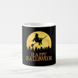 Happy Halloween Funny Creepy Character Kaffeetasse