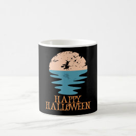 Happy Halloween Funny Creepy Character Kaffeetasse