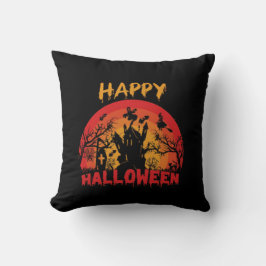 Happy Halloween Funny Design Kissen