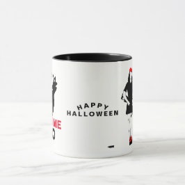 Happy Halloween Funny Horror anpassbar Tasse