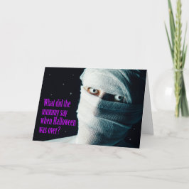 Happy Halloween für jeden Albernen Mama-Spaß Feiertagskarte