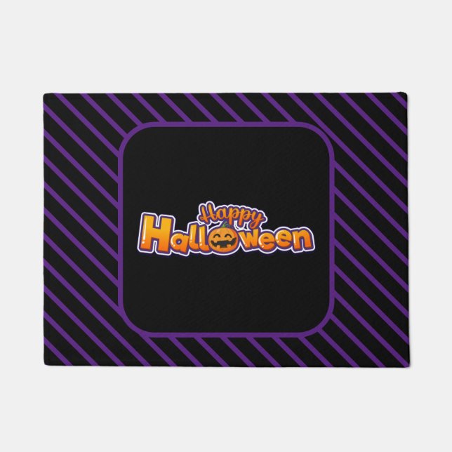 Happy Halloween Fußmatte (Vorderseite)