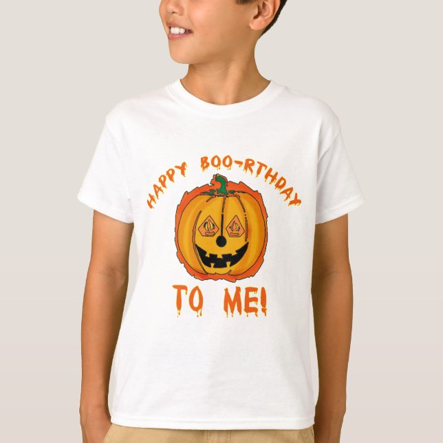 Happy Halloween Geburtstag T - Shirt und Geschenke (Vorderseite)