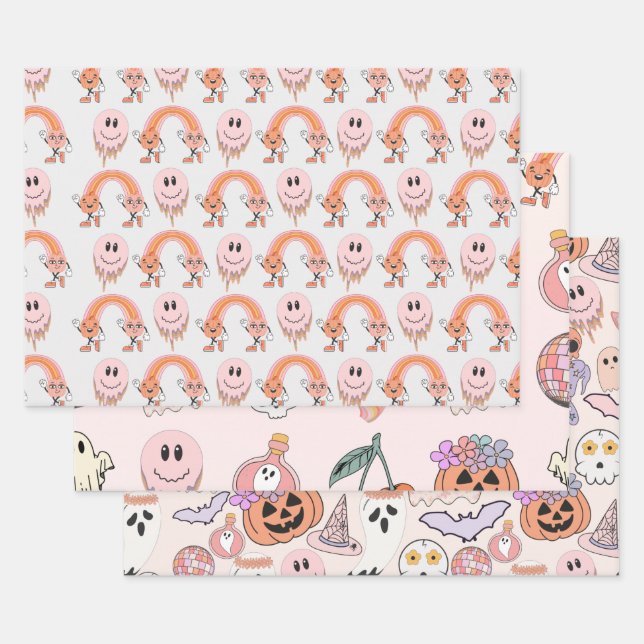 Happy Halloween Geschenkpapier Set (Set)