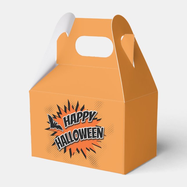 Happy Halloween Geschenkschachtel (Rückseite)