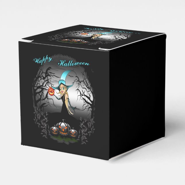 Happy Halloween Geschenkschachtel (Vorderseite)