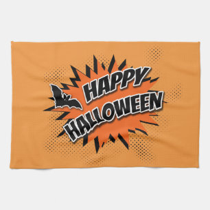 Happy Halloween Geschirrtuch