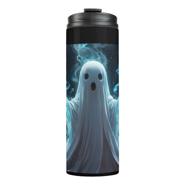 Happy Halloween Ghost Festival Thermosbecher (Vorderseite)