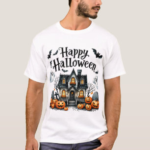 Happy Halloween Ghost Pumpkin Kids-Kostüm lesen T-Shirt