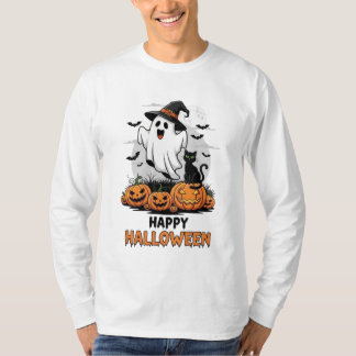 Happy Halloween Ghost T-Shirt
