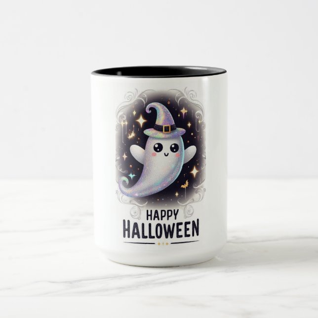 Happy Halloween Ghost Tasse (Zentrum)