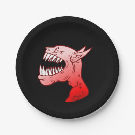 Happy Halloween Ghoul Pappteller