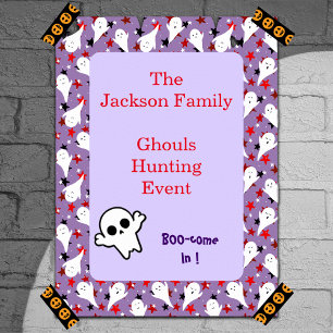 Happy Halloween Ghouls Jagen Party individualisier Poster