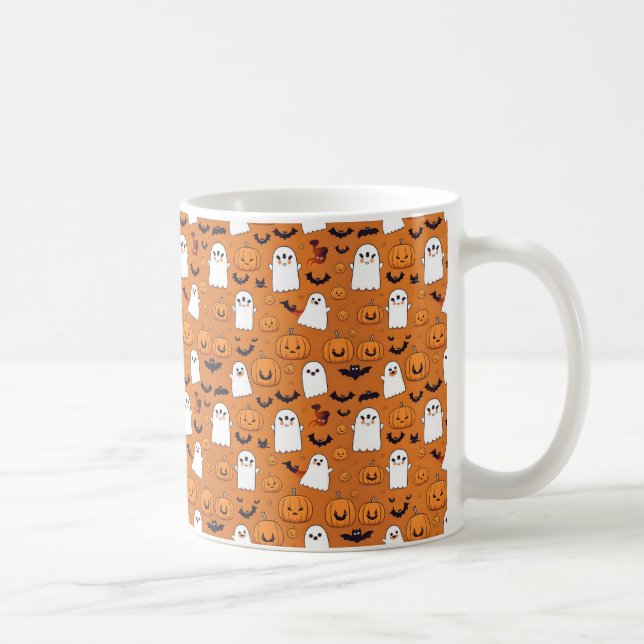 Happy Halloween Gift Idea Kaffeetasse (Rechts)