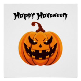 Happy Halloween Glanzposter Poster