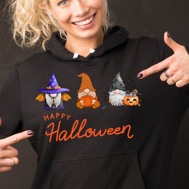Happy Halloween Gnome Sweatshirt (Von Creator hochgeladen)