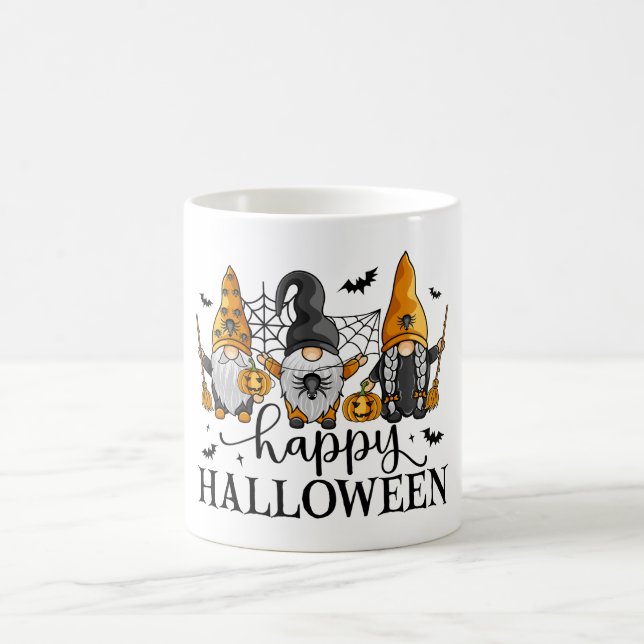 Happy Halloween Gnomes Kaffeetasse (Mittel)