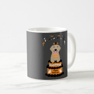 Happy Halloween Golden Retriever Spooky Ghost Boo Kaffeetasse