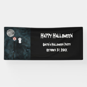 Happy Halloween Grim Sensenmann Moon Night Persona Banner