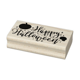Happy Halloween Gummistempel