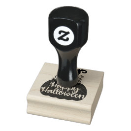 Happy Halloween Gummistempel