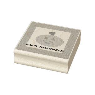 Happy Halloween Gummistempel