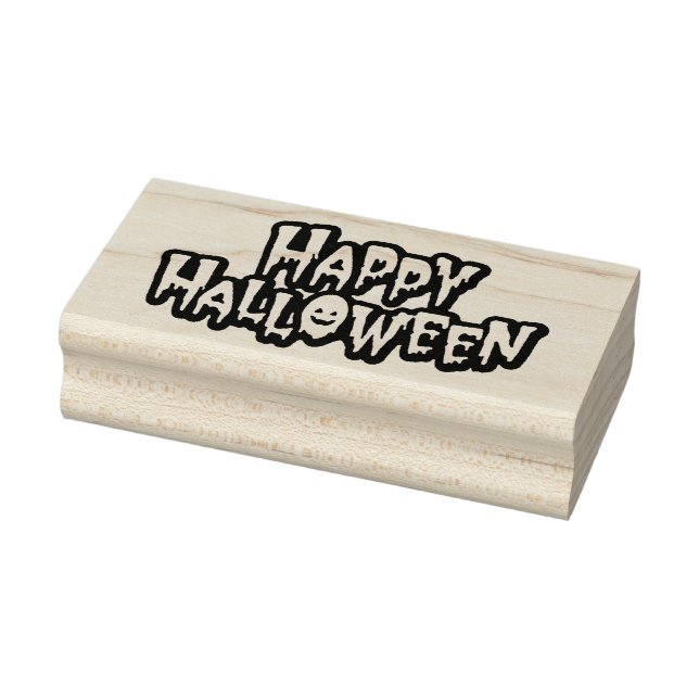 Happy Halloween Gummistempel (Stempel)
