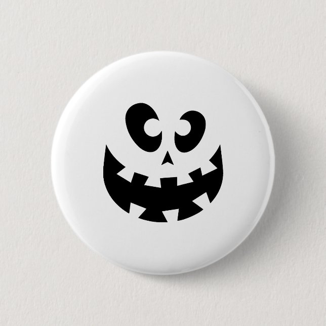 happy Halloween, Halloween party, funny Halloween  Button (Vorderseite)