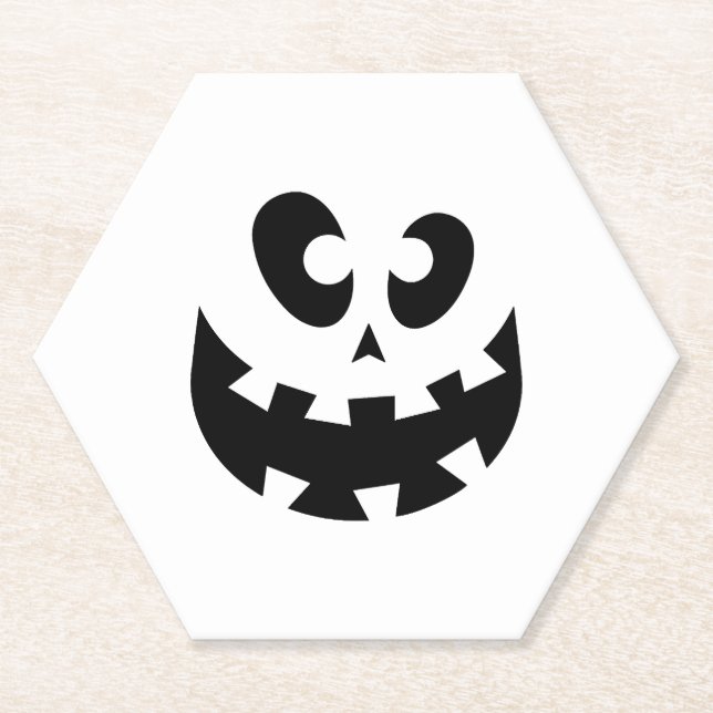 happy Halloween, Halloween party, funny Halloween  Untersetzer (Vorderseite)