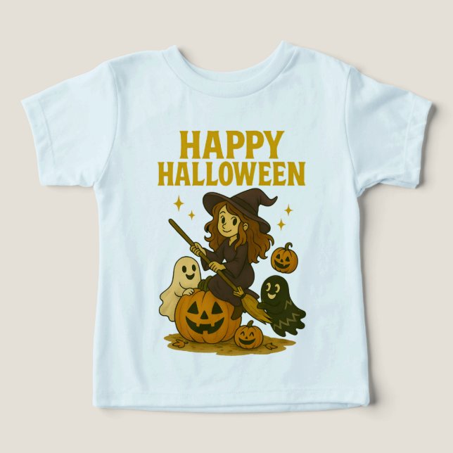 Happy Halloween Hexe (Design Vorderseite)