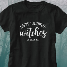 Happy Halloween Hexen White T-Shirt