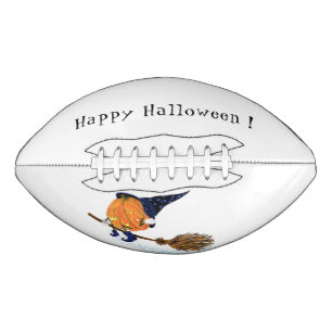 Happy Halloween Hexenkürbis - Funny Football