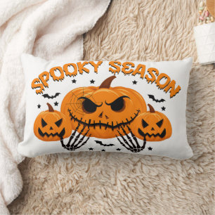 Happy Halloween Hexenkürbis Spooky Jahreszeit Lendenkissen