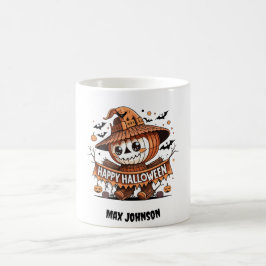 Happy Halloween - Hocus Pocus Orange Black Kaffeetasse