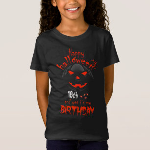 Happy Halloween Ja, es ist mein 18. Geburtstag T-Shirt
